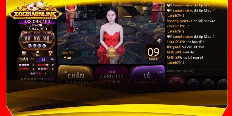 Bàn cược Xóc Đĩa với phiên bản Jackpot có tỷ lệ ăn tiền đậm