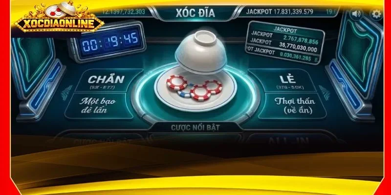 Trải nghiệm chơi cực đỉnh cùng game xóc đĩa Jackpot